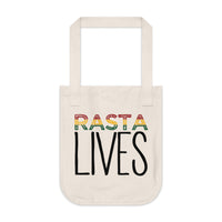 Rasta Organic Canvas Tote Bag