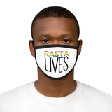 Rasta Lives Mixed-Fabric Face Mask