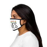 Rasta Lives Mixed-Fabric Face Mask