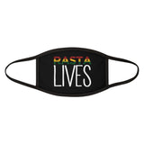 Rasta Lives_Mixed-Fabric Face Mask_Black