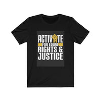 Activate ERJ_Black Jersey Short Sleeve Tee